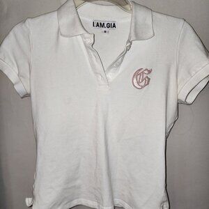 IA.M. G.I.A. collared top